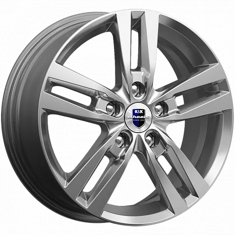Фото K&K Rassvet 6,5x16 5x108 ET40 dia 67,1 дарк платинум Россия