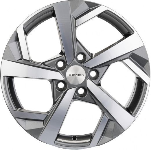 Фото Khomen Wheels KHW1712 (Qashqai) 7x17 5x114,3 ET40 dia 66,1 gray-FP Россия