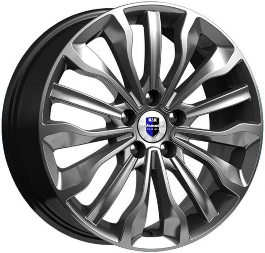 Фото K&K Атакама 6,5x17 5x108 ET50 dia 63,35 дарк платинум Россия