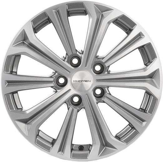 Фото Khomen Wheels KHW1610 (Focus) 6,5x16 5x108 ET50 dia 63,3 gray-FP Россия