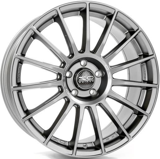 Фото OZ Racing Superturismo LM 8x18 5x112 ET35 dia 75 matt race silver + black lettering