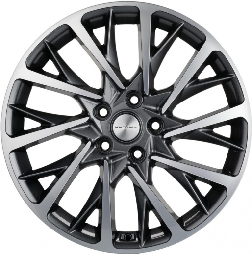 Фото Khomen Wheels KHW1804 (Geely Atlas/Atlas Pro/Lifan Myway) 7,5x18 5x114,3 ET45 dia 60,1 gray-FP
