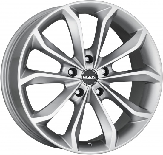 Фото MAK Xenon 9,5x20 5x150 ET52 dia 110,5 hyper silver