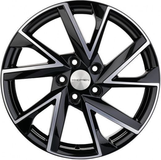 Фото Khomen Wheels KHW1714 (Teana) 7x17 5x114,3 ET45 dia 66,1 black-FP Россия