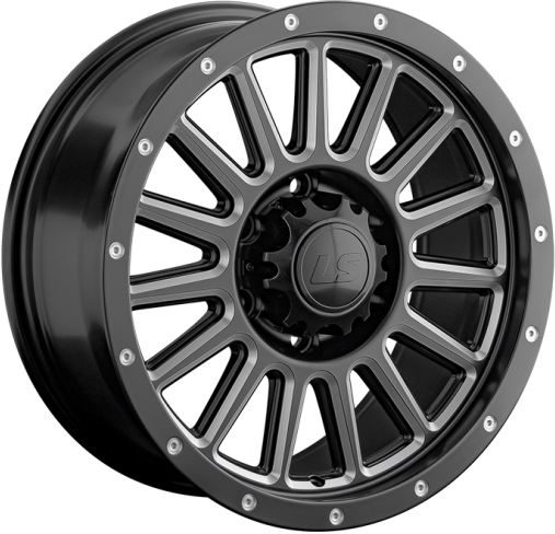 Фото LS Wheels 1347 8,5x17 5x150 ET30 dia 110,1 BKS+SSF