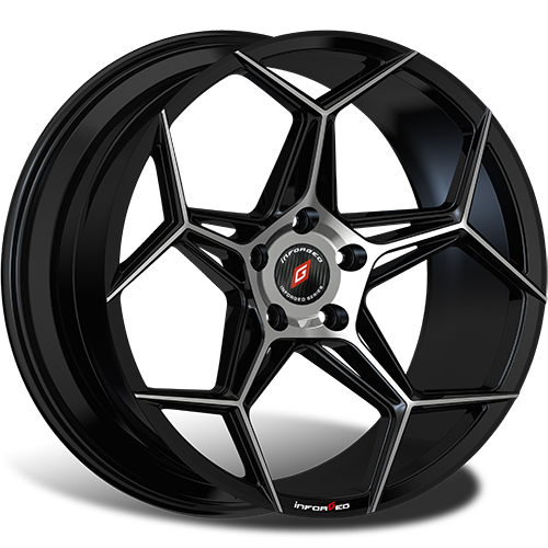 Фото Inforged IFG40 9,5x19 5x112 ET42 dia 66,6 black machined