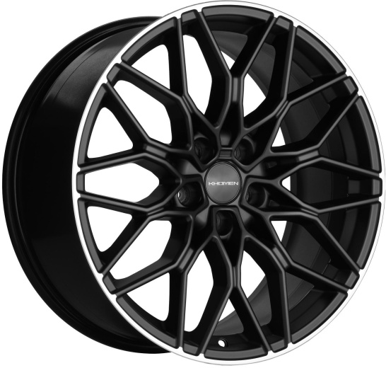 Фото Khomen Wheels KHW1902 (Outlander) 8,5x19 5x114,3 ET30 dia 67,1 black matt MR