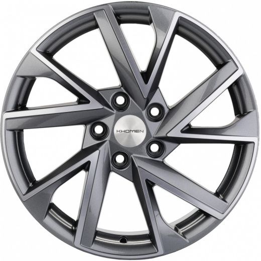 Фото Khomen Wheels KHW1714 (X-Trail) 7x17 5x114,3 ET45 dia 67,1 gray-FP Россия