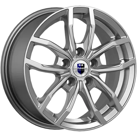 Фото K&K Фрост 6,5x15 5x112 ET50 dia 57,1 дарк платинум