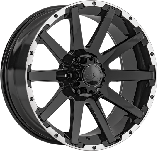 Фото LS Wheels 1302 9x20 6x139,7 ET20 dia 100,1 BKL