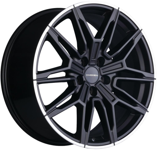Фото Khomen Wheels KHW1904 (BMW Rear) 9,5x19 5x112 ET40 dia 66,6 black matt MR