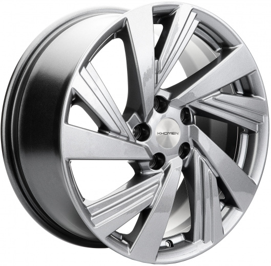 Фото Khomen Wheels KHW1801 (Tiguan/Kodiaq) 7,5x18 5x112 ET43 dia 57,1 gray