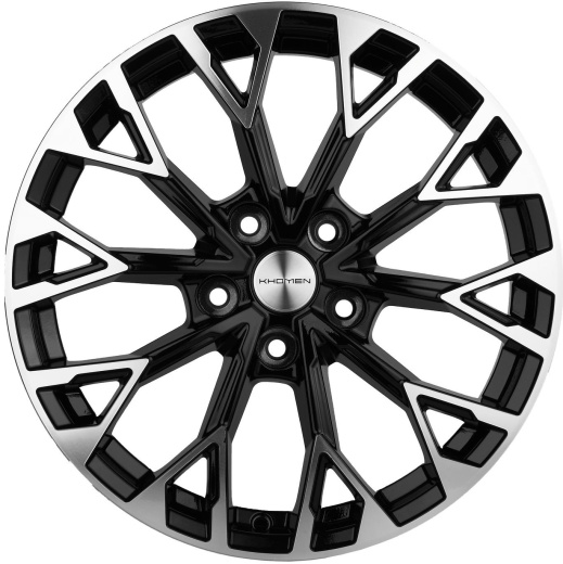 Фото Khomen Wheels KHW1718 (Jac/Москвич 3) 7x17 5x108 ET40 dia 54,1 black-FP