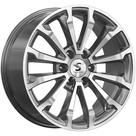 Фото K&K Premium Series КР006 (20_Land Cruiser Prado) 8,5x20 6x139,7 ET25 dia 106,1 diamond gloss graphit