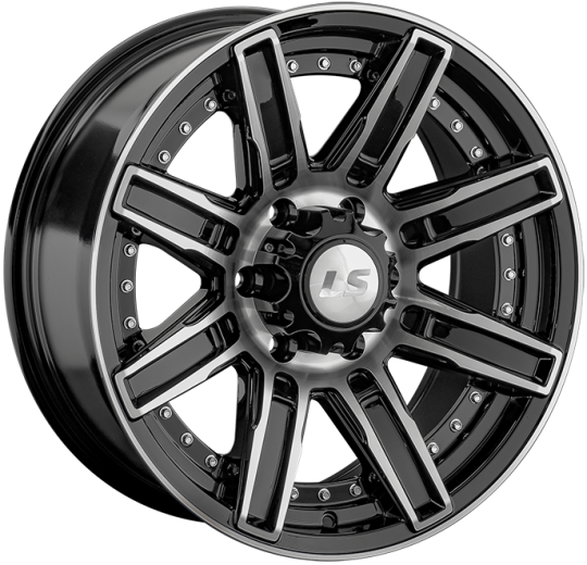 Фото LS Wheels 1353 9x18 6x139,7 ET20 dia 106,1 BKF