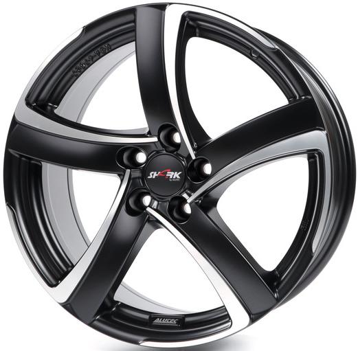 Фото Alutec Shark 7,5x17 5x100 ET35 dia 63,3 racing black front polished