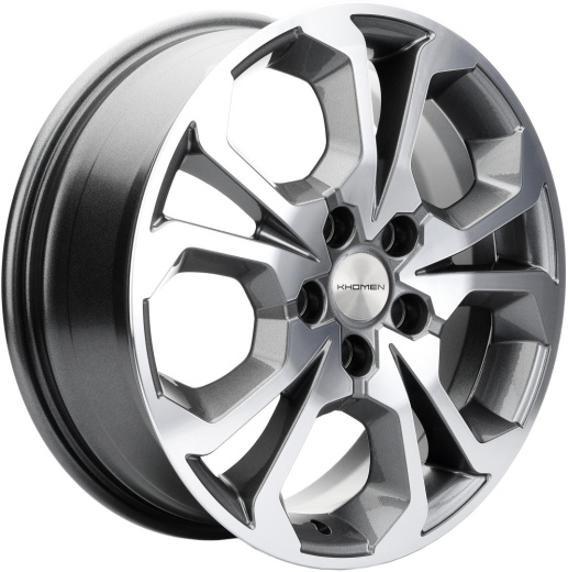 Фото Khomen Wheels KHW1711 (Chery/Exeed) 6,5x17 5x108 ET33 dia 60,1 gray