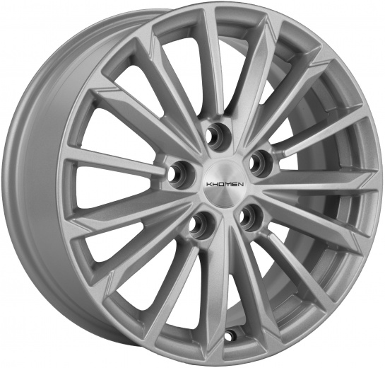 Фото Khomen Wheels KHW1611 (Corolla) 6,5x16 5x114,3 ET45 dia 60,1 F-silver