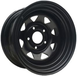 Фото Offroad wheels JEEP 8x16 5x127 ET0 dia 75 черный