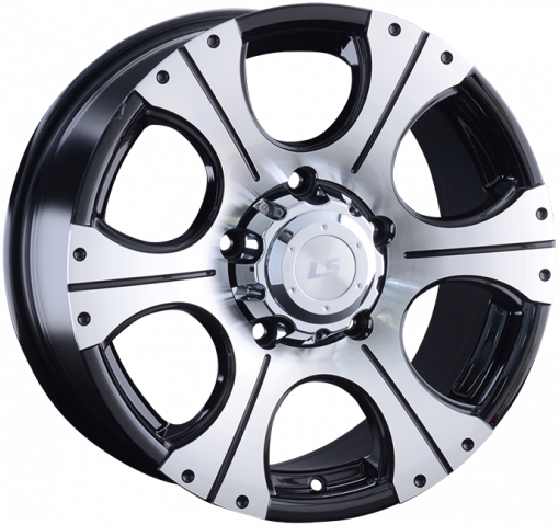 Фото LS Wheels 867 8x17 5x150 ET55 dia 110,5 BKF КИТАЙ