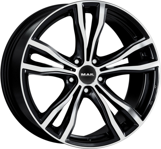 Фото MAK X-Mode 9x19 5x120 ET18 dia 74,1 black mirror