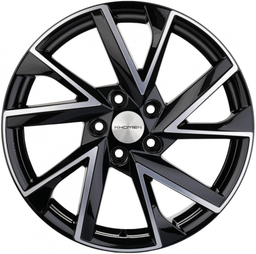 Фото Khomen Wheels KHW1714 (Jac/Москвич 3) 7x17 5x108 ET40 dia 54,1 black-FP