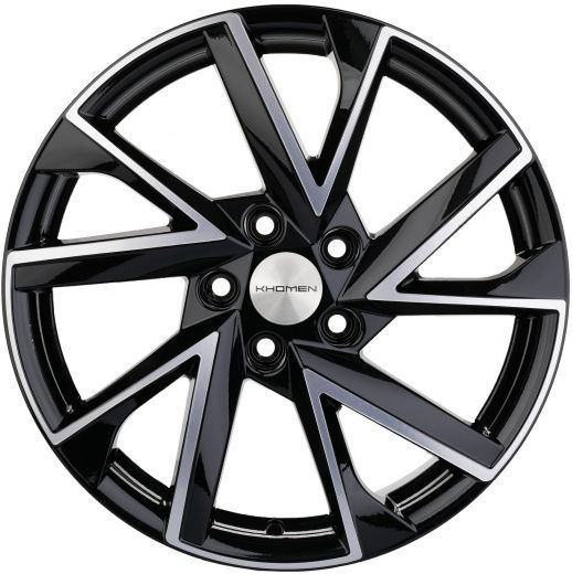 Фото Khomen Wheels KHW1714 (Karog) 7x17 5x112 ET45 dia 57,1 black-FP Россия