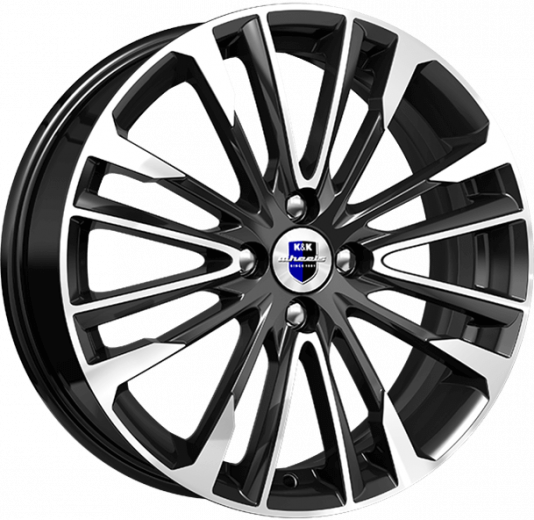 Фото K&K Сильверстоун 6,5x17 4x98 ET35 dia 58,5 алмаз черный SK Россия