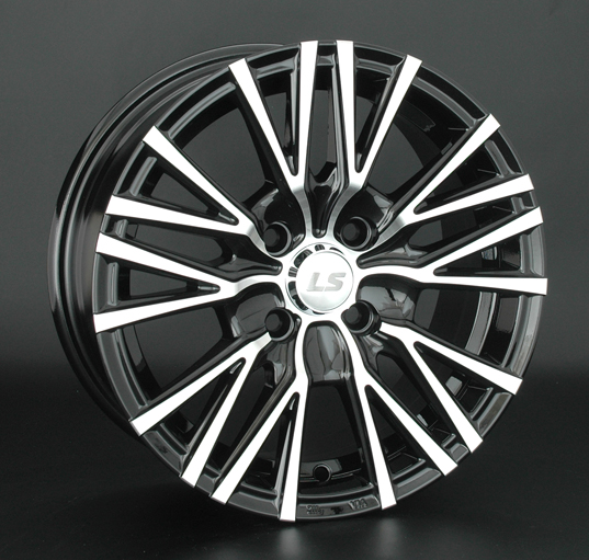 Фото LS Wheels 568 7x16 5x114,3 ET40 dia 73,1 BKF