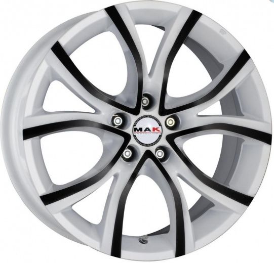 Фото MAK Nitro 7,5x17 5x112 ET42 dia 76 anod white black