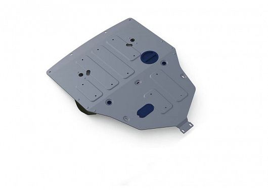 Алюминиевая защита радиатора + картера Rival на Lexus GS 350 2012- 3.5; полный привод (толщина 4 мм)