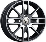 Вектор К173 5,5x14 4x98 ET35 dia 58,5 алмаз черный