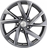 Khomen Wheels KHW1714 (Evolute i-Joy) 7x17 5x110 ET40 dia 67,1 gray-FP