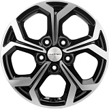 Khomen Wheels KHW1606 (Huyndai/Kia) 6,5x16 5x114,3 ET50 dia 67,1 black-FP