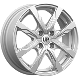 Wheels UP Up122 6x15 4x100 ET40 dia 60.1 silver classic