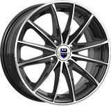 K&K Пойнт Бланк 6x15 4x100 ET50 dia 60,1 алмаз черный Россия