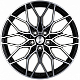 Khomen Wheels KHW1902 (3/4/5/6 Rear) 9,5x19 5x112 ET40 dia 66,6 black-FP Россия