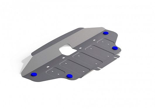 Алюминиевая защита радиатора Rival на Ssang Yong Stavic 2013- 2.0d (толщина 4 мм)