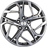 Khomen Wheels KHW1716 (Forester) 7x17 5x114,3 ET48 dia 56,1 gray-FP