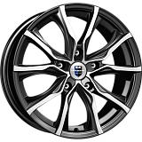 K&K Твист 7,5x17 5x114,3 ET38 dia 71,6 алмаз черный Россия