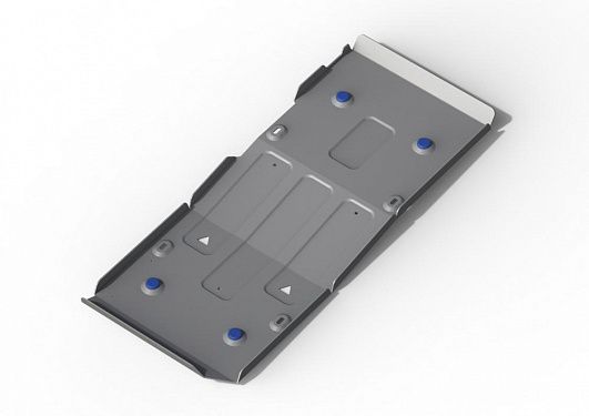 Алюминиевая защита топливного бака Rival на Mercedes-Benz Viano 2011-2014 2.2d; полный привод (толщина 4 мм)