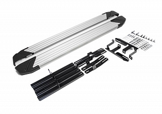 Порог-площадка Rival Silver для Lifan X60 2012-2016