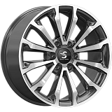 K&K Premium Series КР006 (20_Land Cruiser Prado) 8,5x20 6x139,7 ET25 dia 106,1 diamond black gris