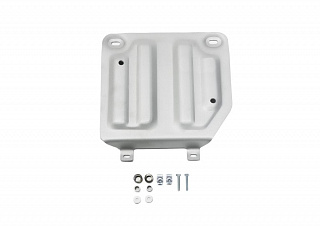 Алюминиевая защита раздаточной коробки Rival на Audi Q7 2015- 3.0; 3.0d (толщина 4 мм)