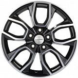 Khomen Wheels KHW1713 (SantaFe) 7x17 5x114,3 ET47 dia 67,1 black-FP Россия