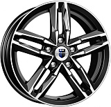 K&K Sayan 6x16 5x114,3 ET45 dia 67,1 алмаз черный
