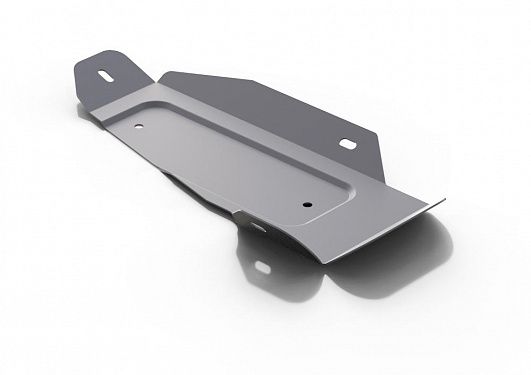 Алюминиевая защита редуктора Rival на Geely Atlas 2018- 2,4 (толщина 4 мм)