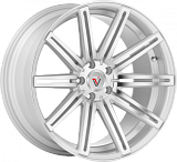 Vissol V-004 10,5x20 5x112 ET42 dia 66,6 silver polished