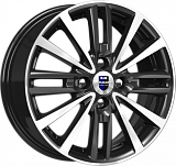 K&K Модена 6x15 4x100 ET50 dia 60,1 алмаз черный Россия