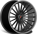 Inforged IFG36 8x18 5x120 ET30 dia 72,6 black machined lip